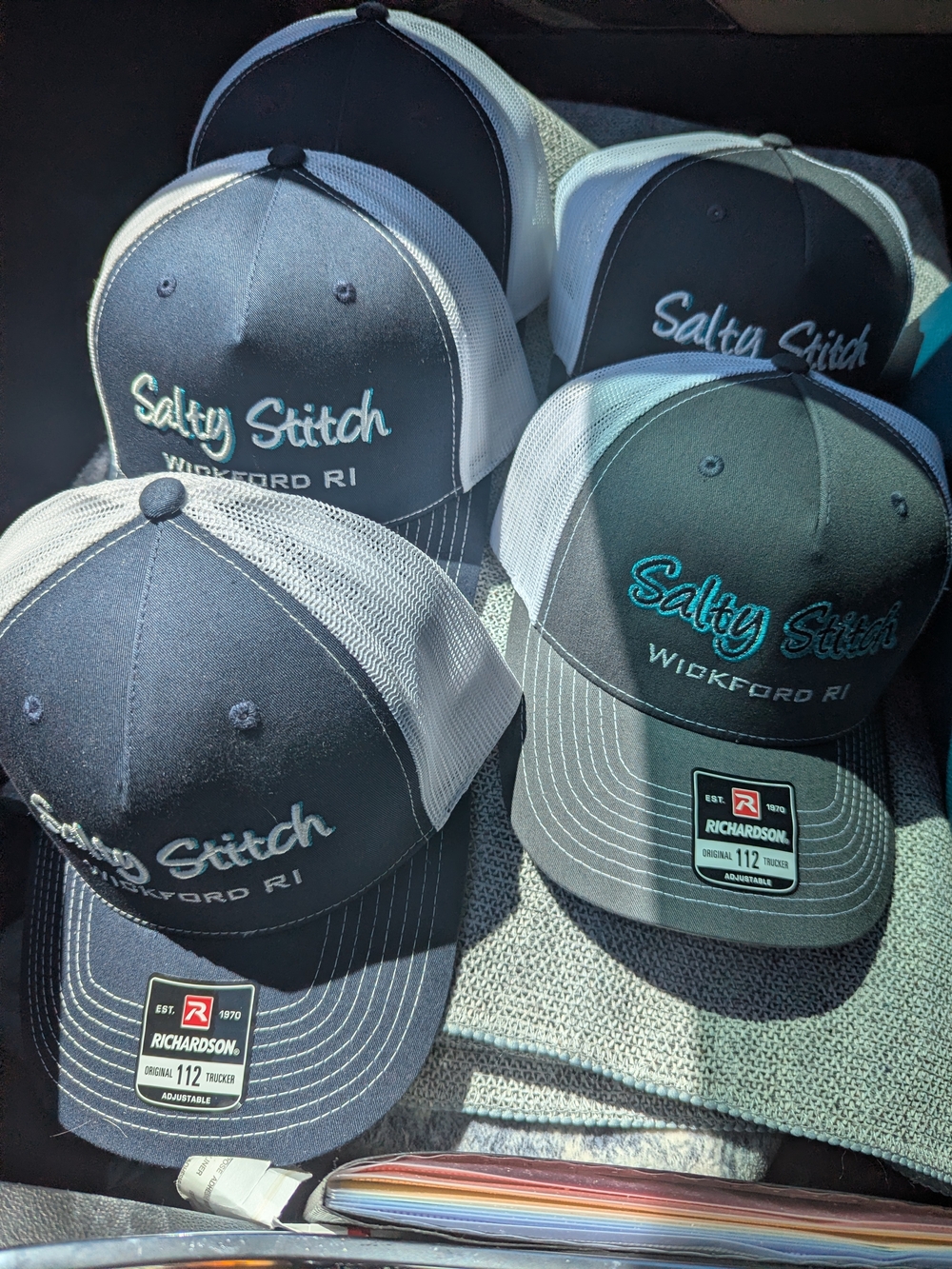 5 Wickford RI Navy & White Richardson Trucker Hat